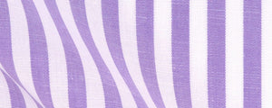 Purple Cotton/Linen Candy Stripe