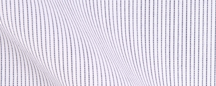 White/Black Hairline Stripe Jacquard