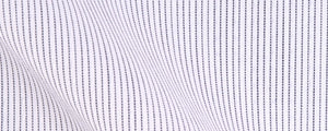 White/Black Hairline Stripe Jacquard