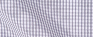 Grey Mini Gingham Two Ply Broadcloth