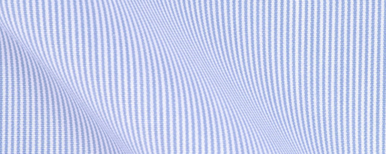 Blue Hairline Broadcloth | 120/2