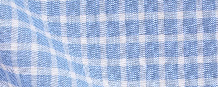 Blue/White Reverse Tattersall