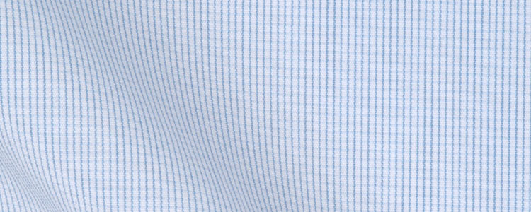 Light Blue Micro Graph Check | Stretch