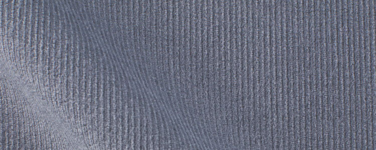 Blue-Grey Fine Wale Corduroy