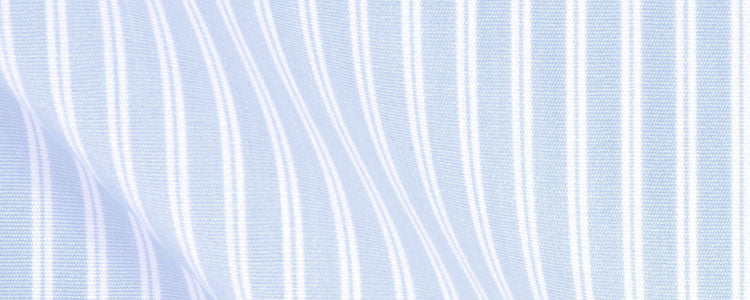 Light Blue Reverse Double Bar Stripe | 120/2