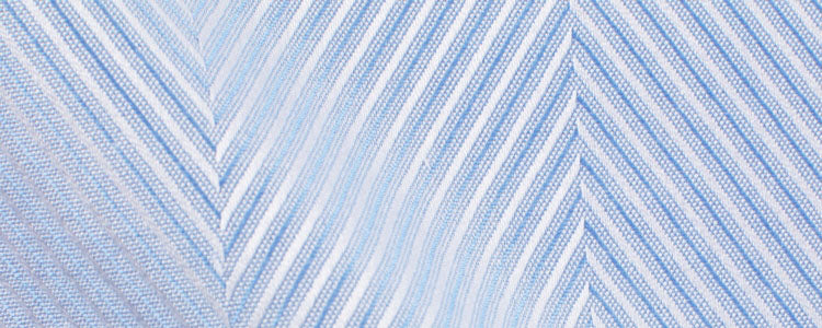 Light Blue Large Herringbone Dobby | 90/2