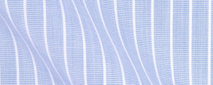 Light Blue End on End Reverse Pinstripe | 120/2