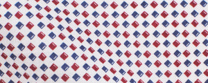 Red/White/Blue Diamonds Print Broadcloth