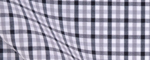 Grey/Black Mini Gingham Broadcloth