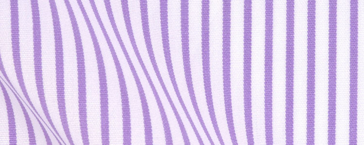 Purple Classic Stripe Two Ply Broadcloth