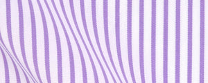 Purple Classic Stripe Two Ply Broadcloth