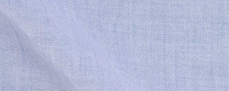 French Blue Pinpoint Oxford | Certified Organic Cotton