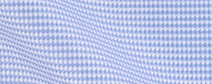 Blue Houndstooth Dobby | 90/2