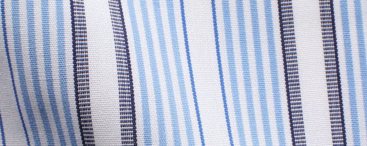 Blue/Black Variegated Stripes | 120/2