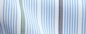 Light Blue/Green/Black Variegated Stripe | 120/2