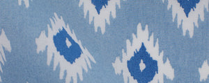 Blue Abstract Southwest Motif Print Broadcloth