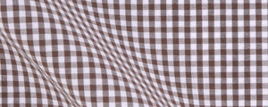 Brown Mini Gingham Broadcloth