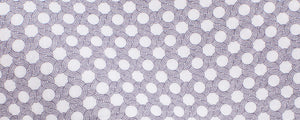 Grey Swirls and Circles Print Broadcloth