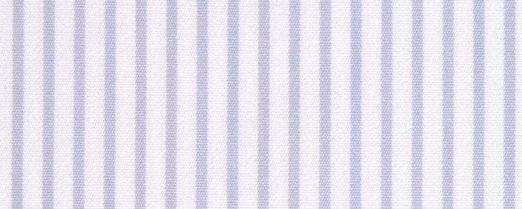 Grey Classic Stripe Two Ply Broadcloth