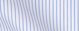 White/Blue Stripe