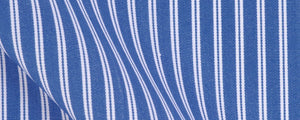 French Blue Reverse Double Bar Stripe | 120/2