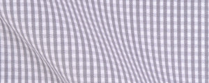 Grey Mini Gingham Broadcloth | 120/2