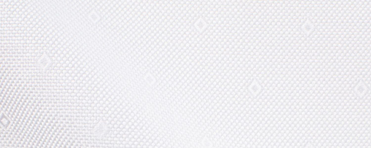 White Geometric Jacquard Oxford | 120/2