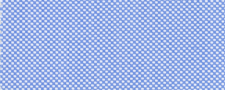 Oxford | 100 x 100| 100% Cotton | Blue Basketweave