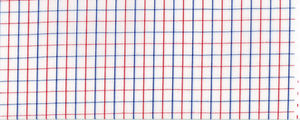Broadcloth | 100% Cotton | Easy Care | Red/Blue Graph Check