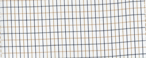 Broadcloth | 100% Egyptian Cotton | Tan Tattersall Check