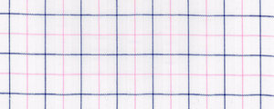 Seersucker | 100% Cotton | Pink/Blue Graph Check