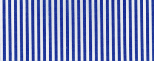 Broadcloth | 100% Long Staple Cotton | Blue Bengal Stripe