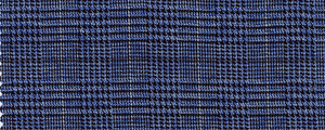 Twill | 100% Cotton Compact Yarns | Navy Glen Plaid
