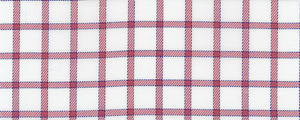 Twill | Two Ply  100% Cotton | Red Check