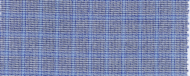 Twill | 120x120 | 100% Cotton | Charcoal/Blue Plaid Overbox