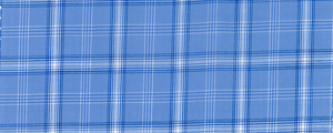 Broadcloth | 80's Two Ply | 100% Cotton | Blue Plaid