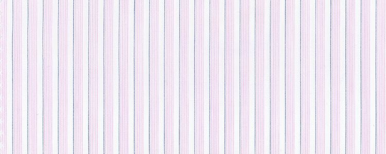 Broadcloth | Compact 100's 100% Cotton | Pink Stripe
