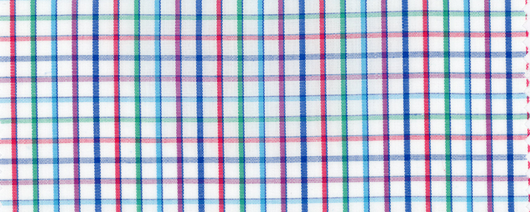 Multi Colored Check Broadcloth | 100% Cotton Compact Yarns | Multi Colored Check โ Liberty ...