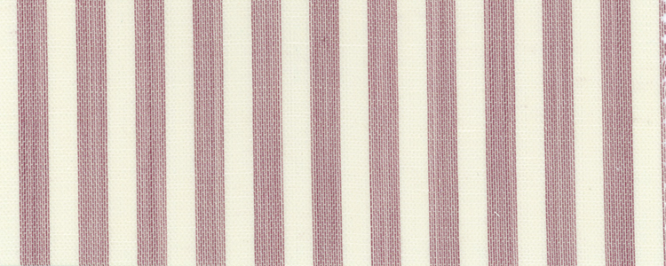 Linen | 77% Super 130's Merino Wool 27% Linen | Burgundy Stripe