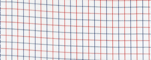 Twill | 70's Compact Yarns | Red/White/Blue Graph Check