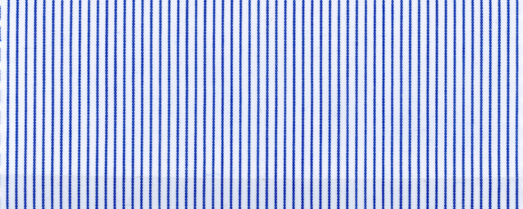 Broadcloth | 100% Cotton | Blue Pencil Stripe