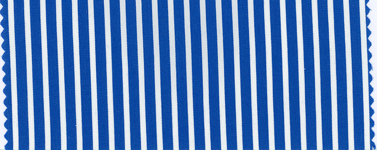Broadcloth | 120x120 | 100% Cotton | Blue Reverse Stripe