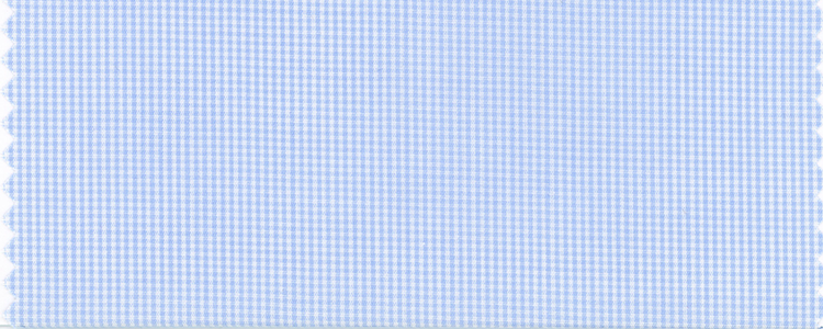 Broadcloth | 100% Cotton | Easy Care | Blue Micro Gingham