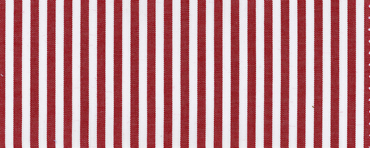 Broadcloth | Compact Yarns | 100% Cotton | Red Bengal Stripe