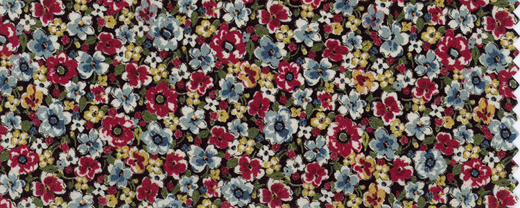 Broadcloth | 100% Cotton | Thomas Mason | Floral Print