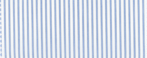 Broadcloth | 70's Compact Yarns | 100% American Supima Cotton | Blue Stripe
